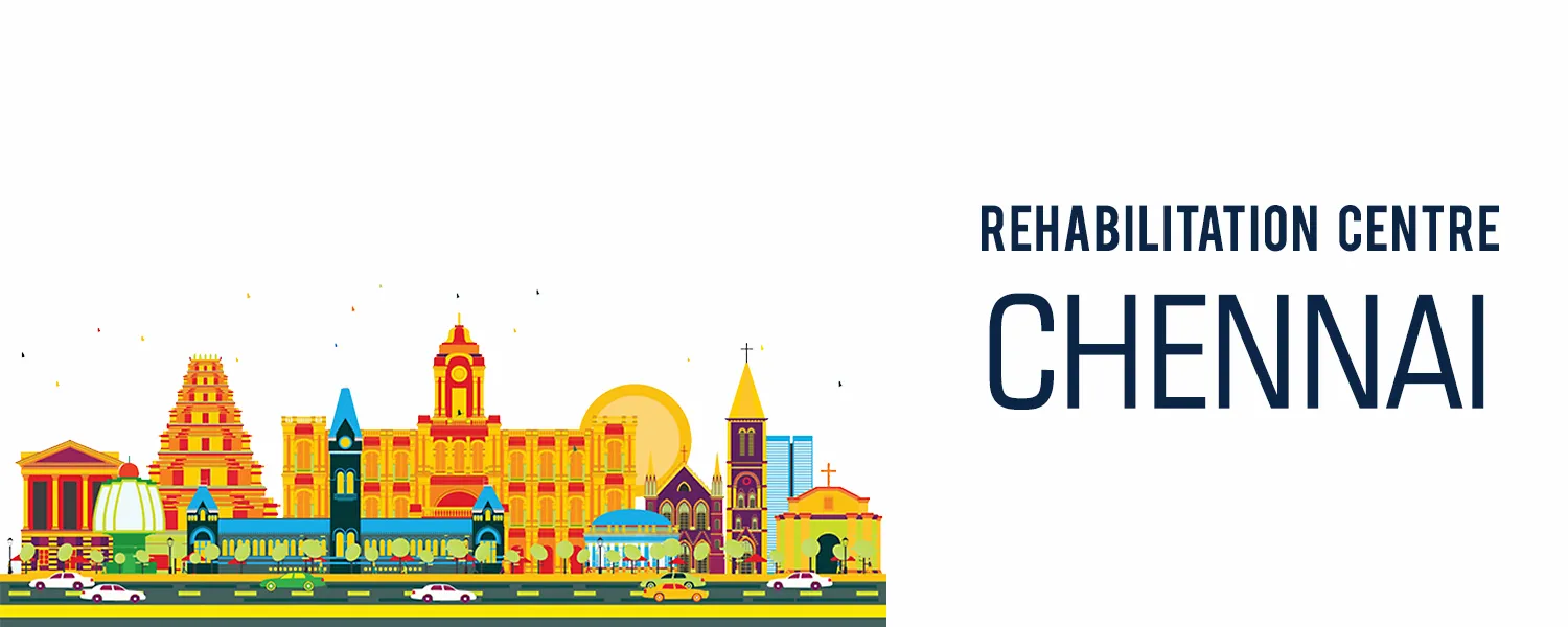 Rehab center in Chennai for addiction and mental health.
